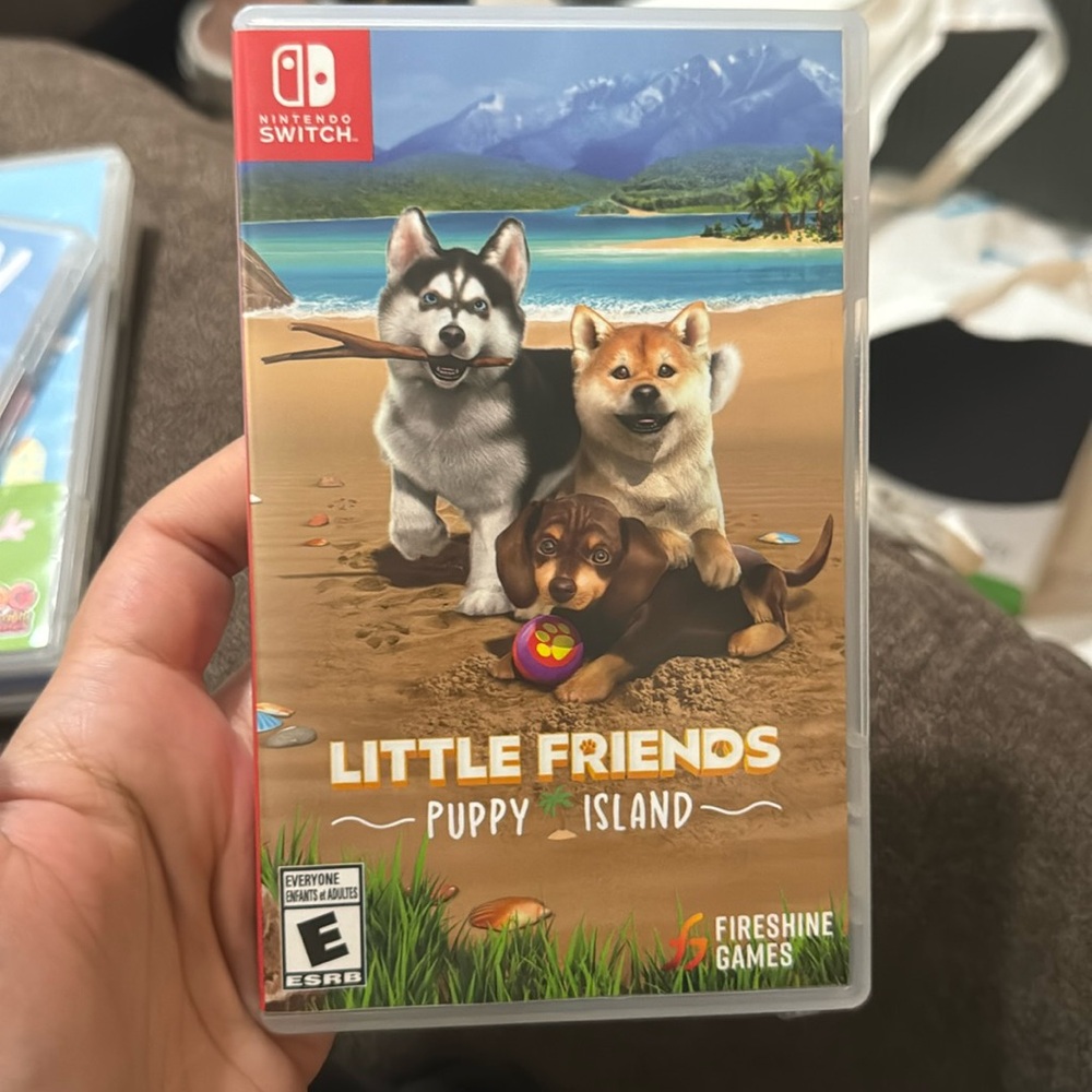 Little friends Puppy island Nintendo switch game